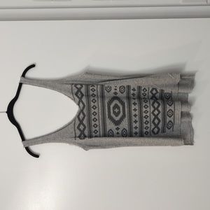 Sweater tank top